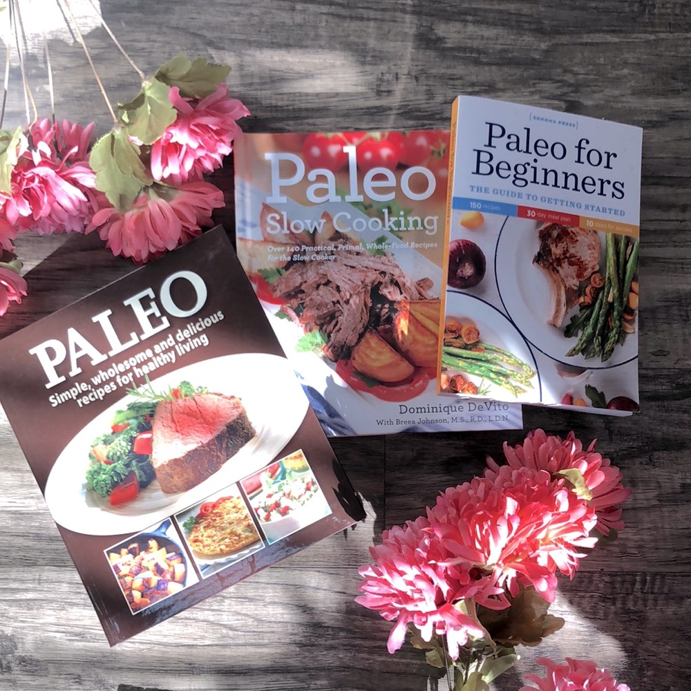 PALEO simple & delicious recipes slow cooking & for Beginners 3 trade paperbacks